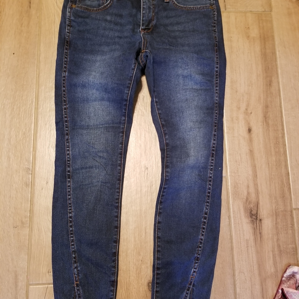 Midrise Skinny Crop by Pilcro, Anthropologie